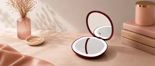 Best Compact Makeup Mirror for Mature Eyes: Lighting & Magnification Guide