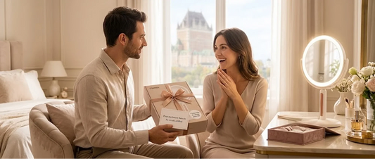 Searching for a Gift for Your Future Fiancée in Quebec? Choose a Glamye Mirror Set