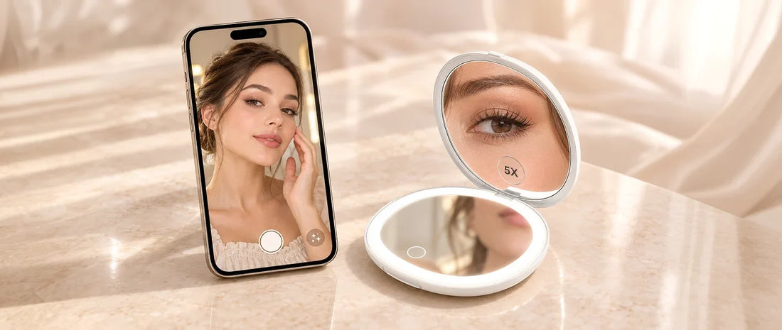 LED Makeup Mirror vs Phone Camera: Which Is Better?
