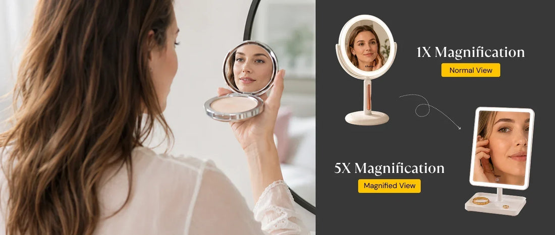 What Magnification Do You Need in a Compact Mirror?