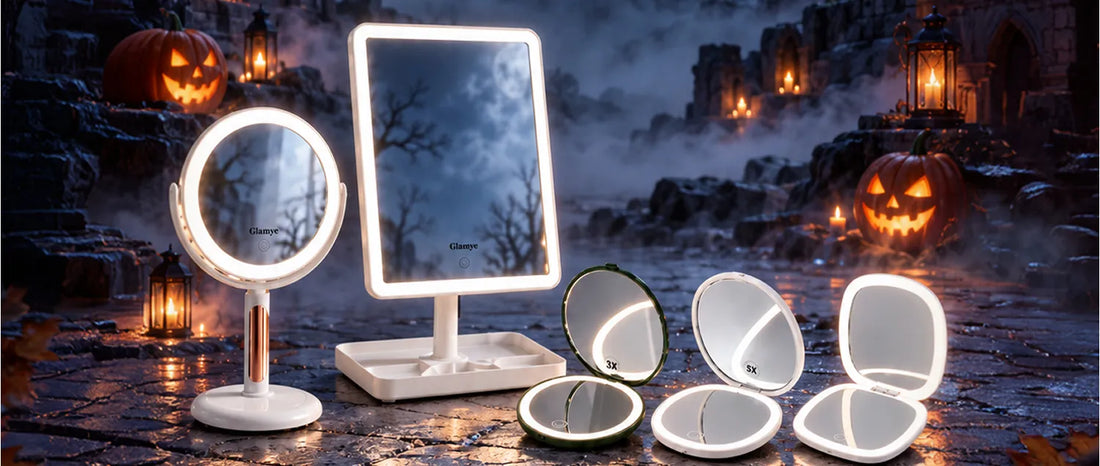 Get Halloween-Ready with Glamye: Discover LED Makeup Mirrors for Flawless Spooky Glam