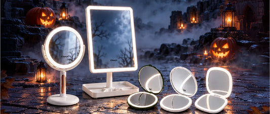 Get Halloween-Ready with Glamye: Discover LED Makeup Mirrors for Flawless Spooky Glam