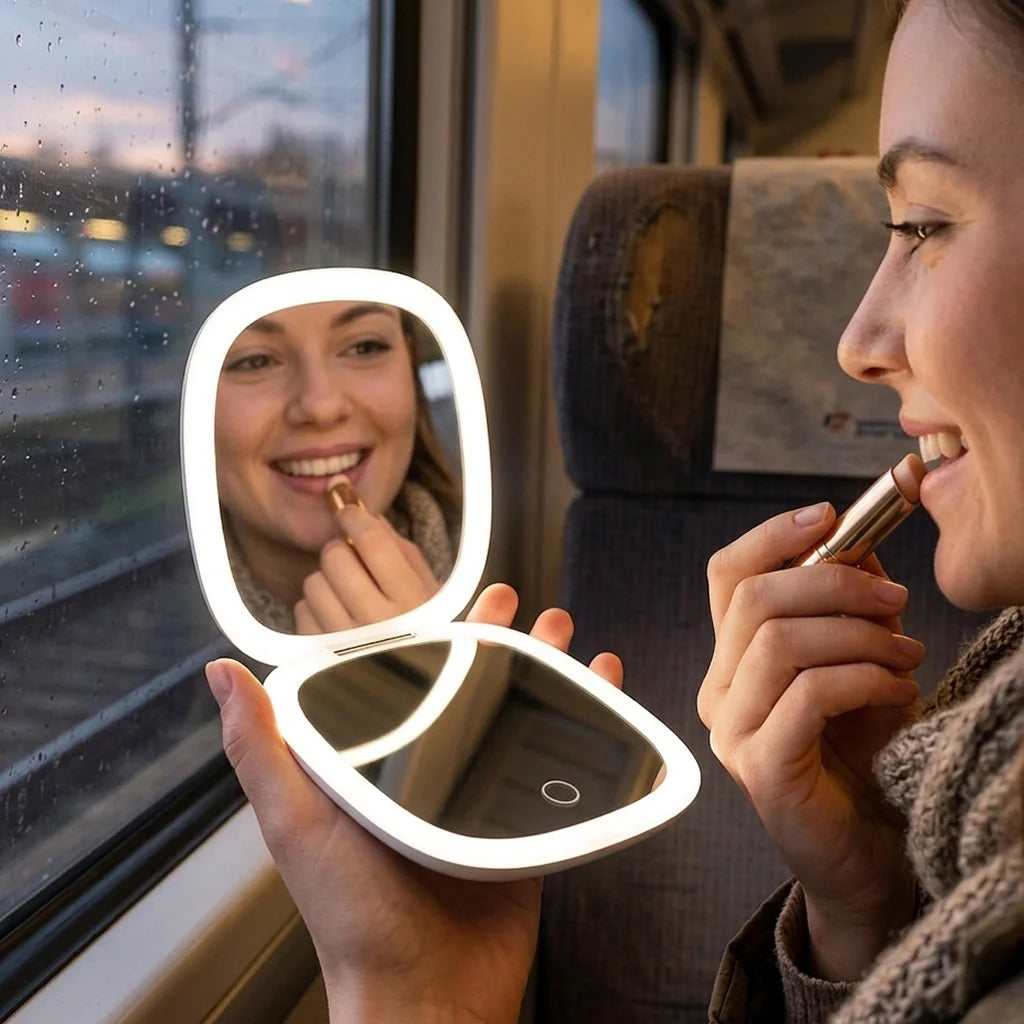 Get Ready Anywhere: Best Travel Makeup Mirror for Your Aesthetic Life
