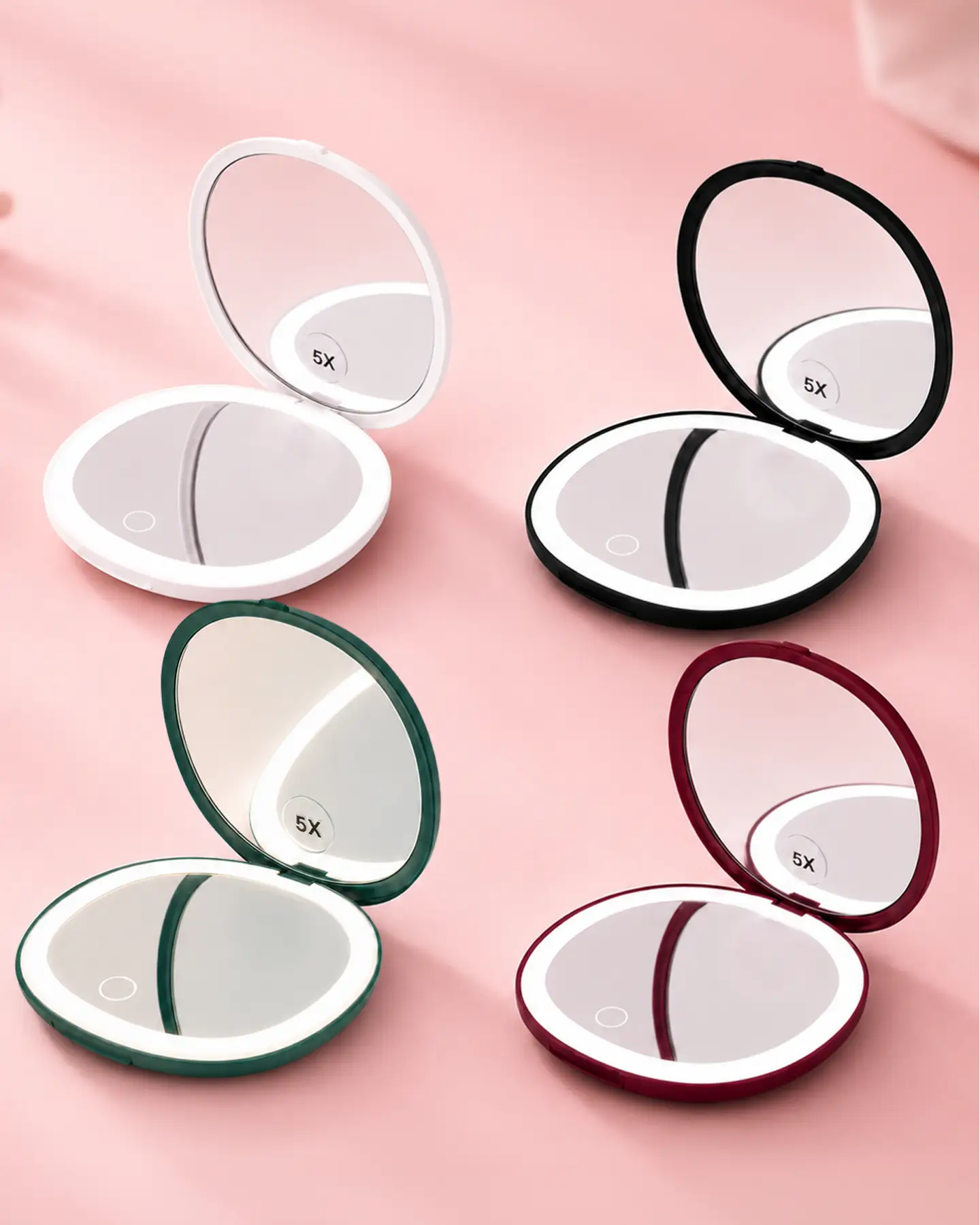 Glamye MiniGlow LED Compact Mirror