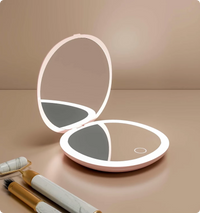 Glamye HaloMini LED Compact Mirror