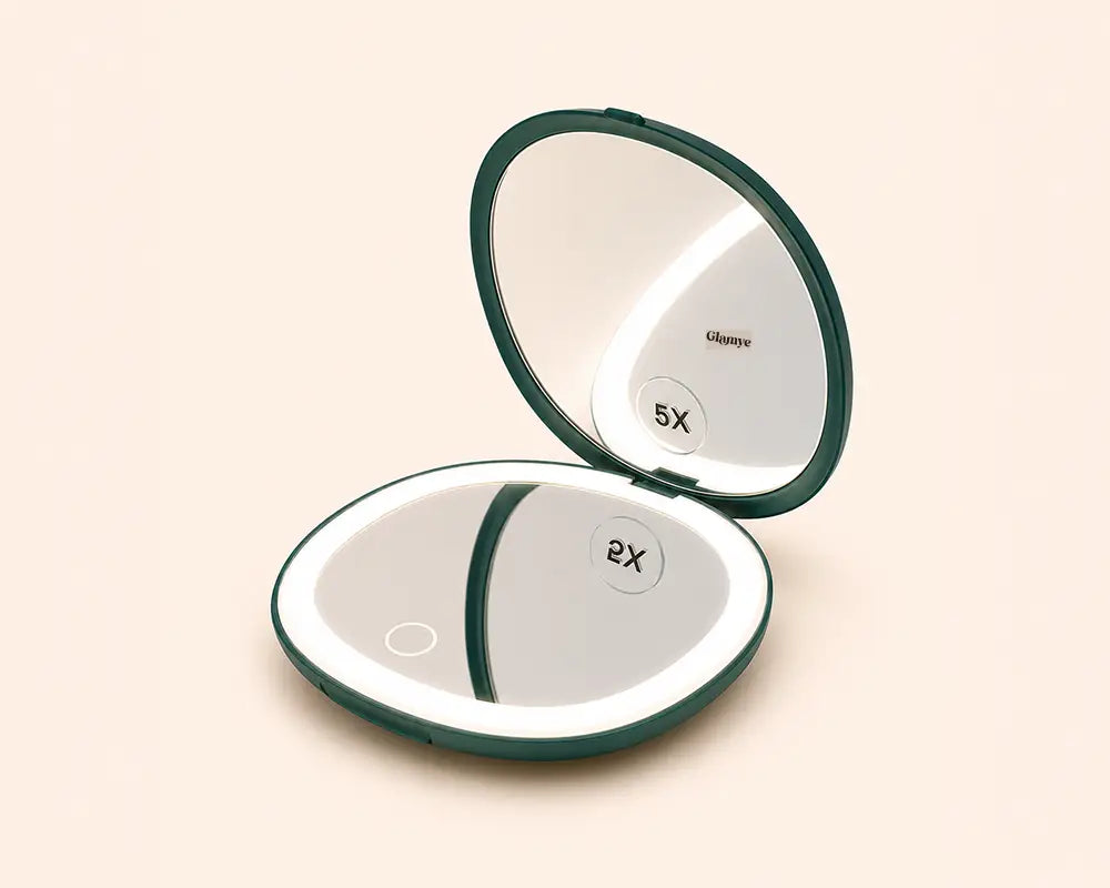 Glamye MiniGlow LED Compact Mirror