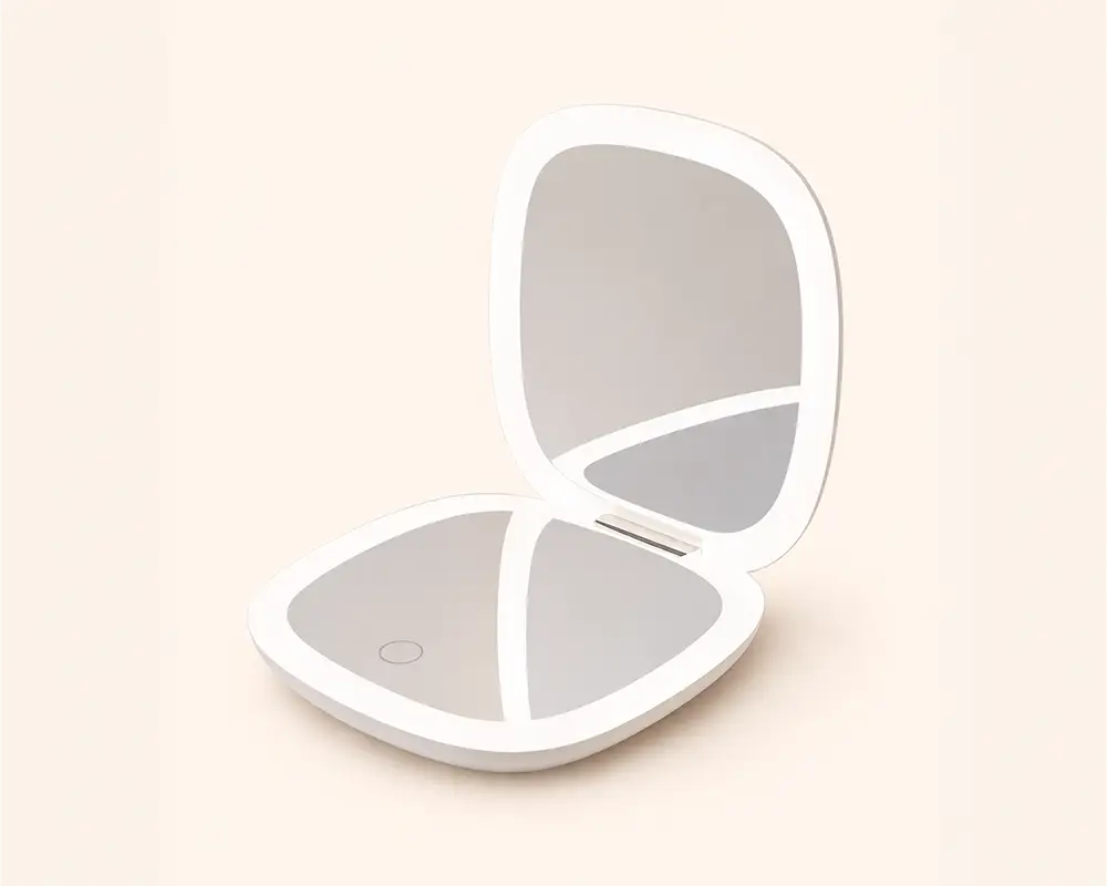 Glamye DuoGlow LED Compact Mirror