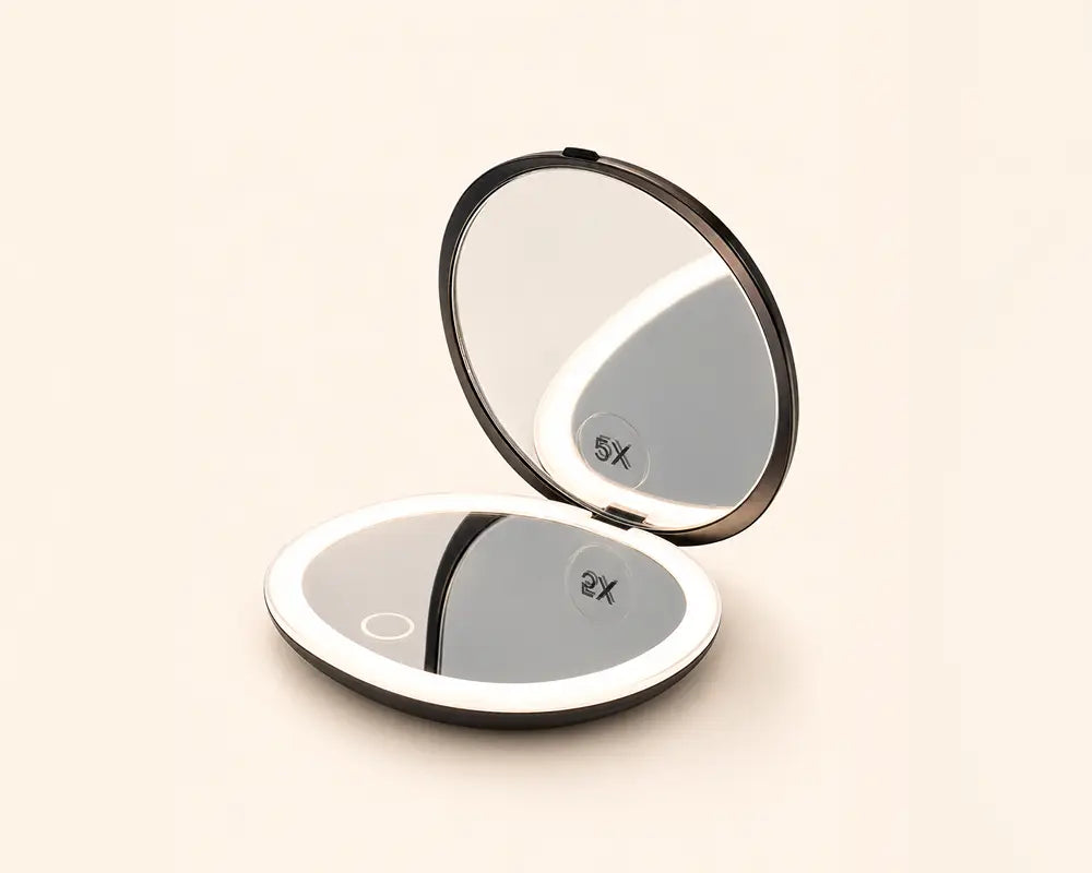 Glamye HaloMini LED Compact Mirror