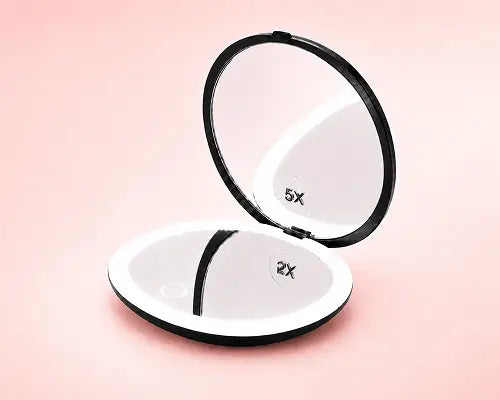 Glamye HaloMini LED Compact Mirror