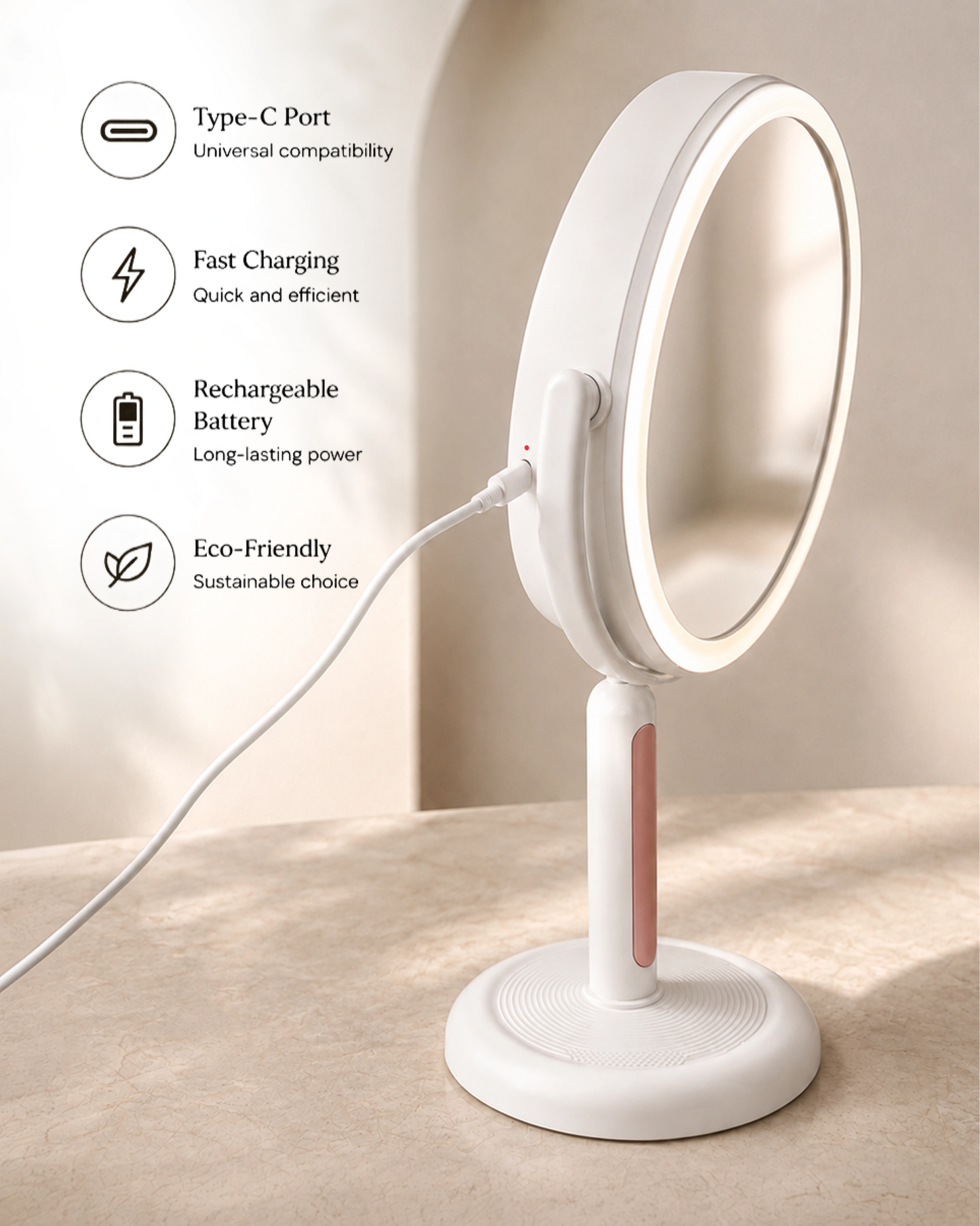 Glamye VanityGlow LED Mirror