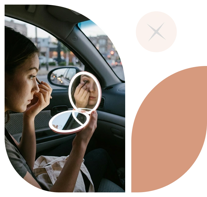 How to Use Your Glamye HaloMini Mirror
