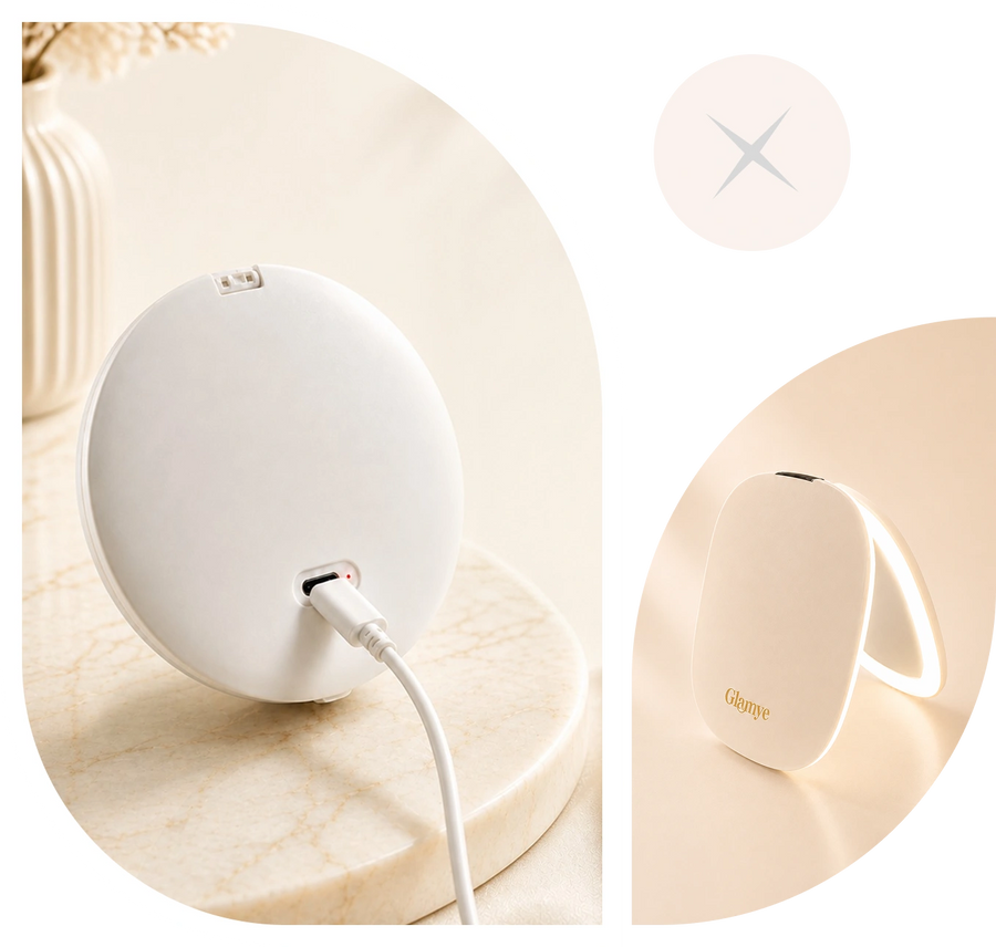 How to Use Your Glamye HaloMini Mirror