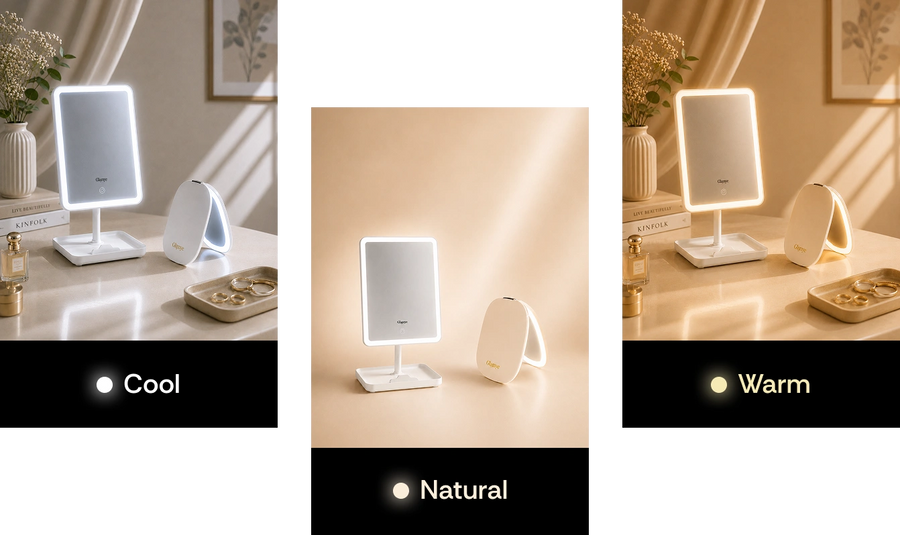 Lighting Modes & Crystal-Clear Reflection