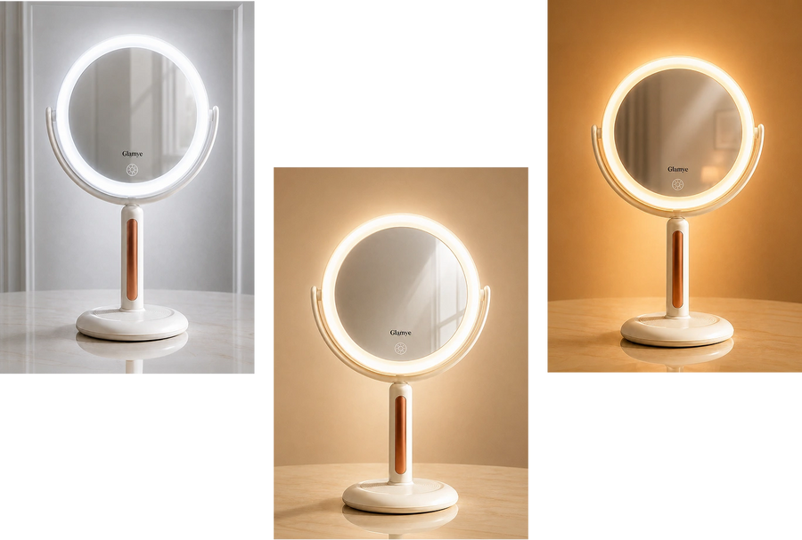 3 Lighting Modes & Crystal Clear Reflection