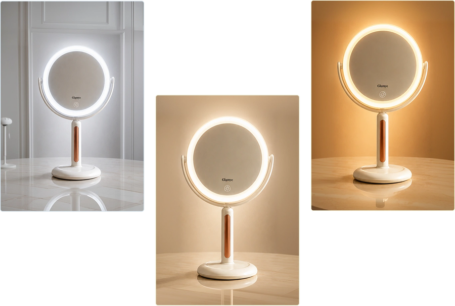 3 Lighting Modes & Crystal Clear Reflection