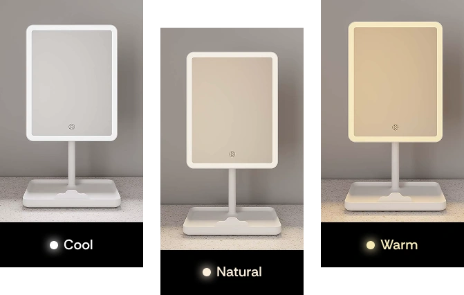Three Lighting Modes & Crystal-Clear Reflection