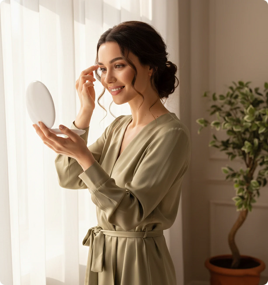 Glamye MiniGlow LED Compact Mirror